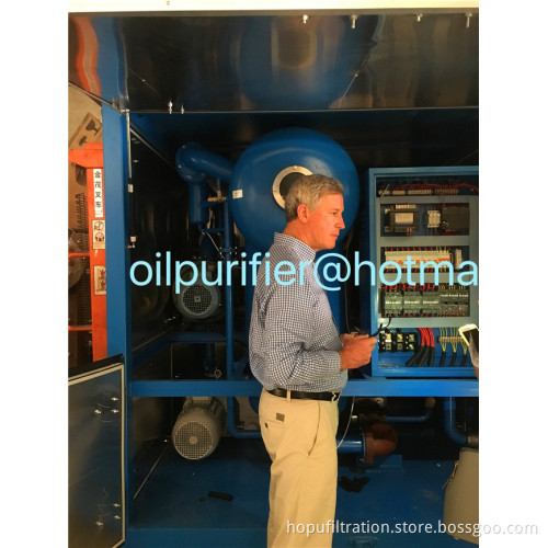 Carbinet Transformer Oil Regeneration Plant, Enclosed Power Sector Oil Purifier, Oil Purification machine IP56 protect
